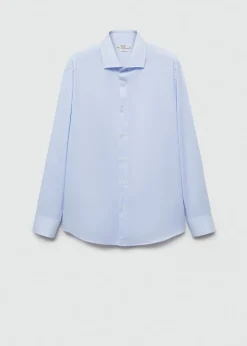 MANGO Koszule|Koszule*Koszula garniturowa slim fit z teksturą