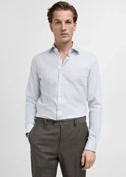 MANGO Koszule|Koszule*Koszula garniturowa z 100% bawełny w paski