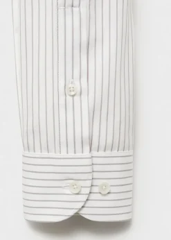 MANGO Koszule|Koszule*Koszula garniturowa z 100% bawełny w paski