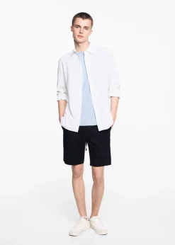 MANGO Koszule*Koszula lniana regular fit