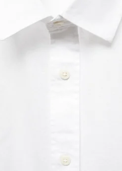 MANGO Koszule*Koszula lniana regular fit