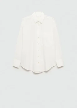 MANGO Koszule I Bluzki*Koszula oversize w pasy