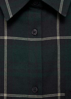 MANGO Piżamy|Piżamy*Koszula piżamowa z flaneli w kratę