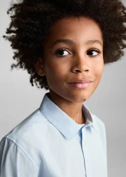 Dzieci MANGO Koszule*Koszula regular fit z bawełny w paski