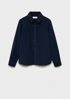 Dzieci MANGO Koszule*Koszula sztruksowa regular fit