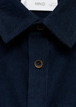 Dzieci MANGO Koszule*Koszula sztruksowa regular fit