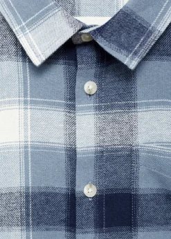 Dzieci MANGO Koszule*Koszula w kratkę z kieszenią