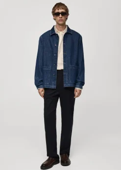 MANGO Kurtki I Koszule Wierzchnie*Koszula wierzchnia dżinsowa relaxed fit