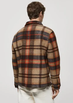 MANGO Kurtki I Koszule Wierzchnie*Koszula wierzchnia flanelowa w kratę