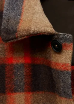 MANGO Kurtki I Koszule Wierzchnie*Koszula wierzchnia flanelowa w kratę