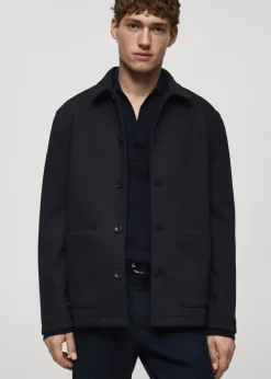 MANGO Kurtki I Koszule Wierzchnie*Koszula wierzchnia regular fit z kieszeniami