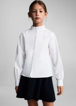Dzieci MANGO Koszule I Bluzki*Koszula z falbankami