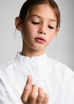 Dzieci MANGO Koszule I Bluzki*Koszula z falbankami