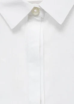 Dzieci MANGO Koszule I Bluzki*Koszula z guzikiem pod szyją