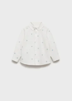 Dzieci MANGO Koszule*Koszula z haftem