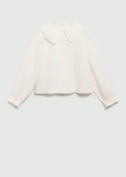 Dzieci MANGO Koszule I Bluzki*Koszula z haftem