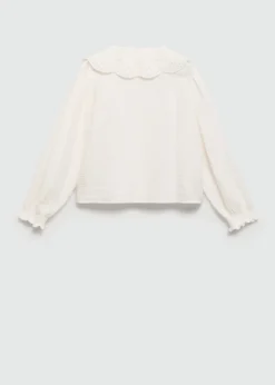 Dzieci MANGO Koszule I Bluzki*Koszula z haftem