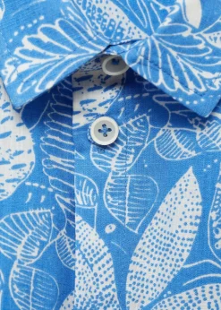 Dzieci MANGO Koszule*Koszula z hawajskim wzorem