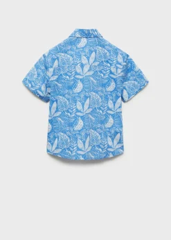 Dzieci MANGO Koszule*Koszula z hawajskim wzorem