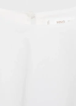 MANGO Koszule I Bluzki*Koszula z popeliny o bufiastym kroju