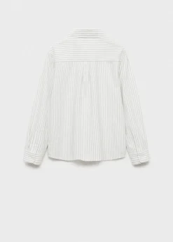 Dzieci MANGO Koszule*Koszula z tkaniny oxford z 100% bawełny w paski