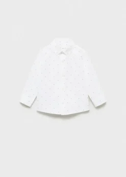 Dzieci MANGO Koszule*Koszula z tkaniny Oxford ze wzorem