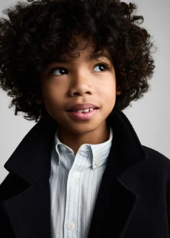 Dzieci MANGO Koszule*Koszula z tkaniny oxford z 100% bawełny w paski