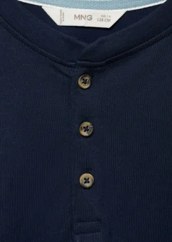 Dzieci MANGO Koszulki*Koszulka bawełniana z długim rękawem