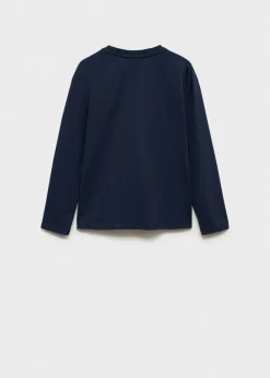 Dzieci MANGO Koszulki*Koszulka bawełniana z długim rękawem