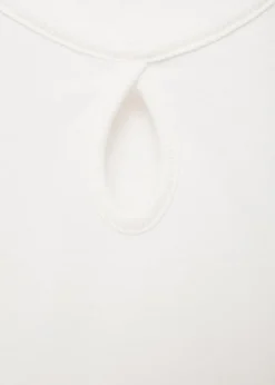 Dzieci MANGO Koszulki I Topy*Koszulka bawełniana z długim rękawem