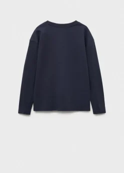 Dzieci MANGO Koszulki*Koszulka bawełniana z długim rękawem