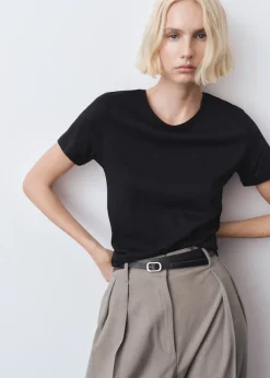 MANGO Koszulki*Koszulka bawełniana z krótkimi rękawami