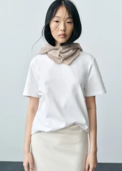 MANGO Koszulki*Koszulka bawełniana z krótkimi rękawami