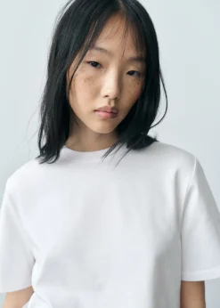 MANGO Koszulki*Koszulka bawełniana z krótkimi rękawami