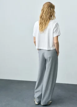 MANGO Koszulki*Koszulka bawełniana z krótkimi rękawami