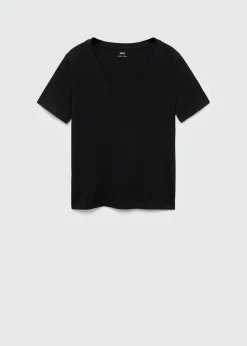 MANGO Koszulki*Koszulka bawełniana z krótkimi rękawami