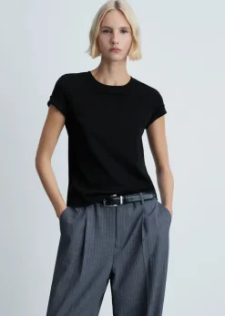 MANGO Koszulki*Koszulka bawełniana z krótkimi rękawami