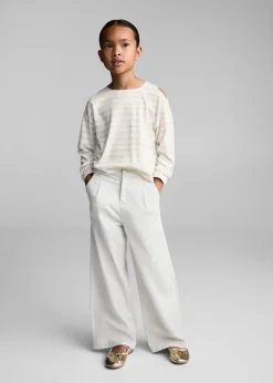 Dzieci MANGO Koszulki I Topy*Koszulka bawełniana z wycięciami na ramionach