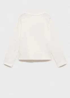 Dzieci MANGO Koszulki I Topy*Koszulka brokatowy wzór