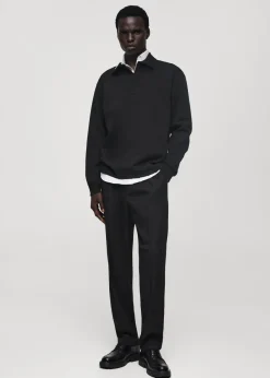 MANGO Bluzy|Koszulki Polo*Koszulka polo bawełniana relaxed fit