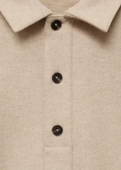 MANGO Bluzy|Koszulki Polo*Koszulka polo regular fit z dzianiny dresowej