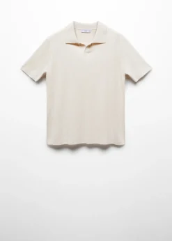 MANGO Kardigany I Swetry|Koszulki Polo*Koszulka polo z cienkiej dzianiny