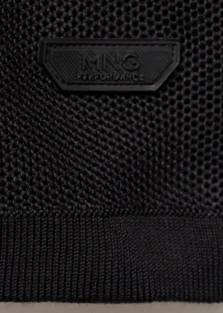 MANGO Kardigany I Swetry|Koszulki Polo*Koszulka polo z teksturą i technologią COOLMAX®