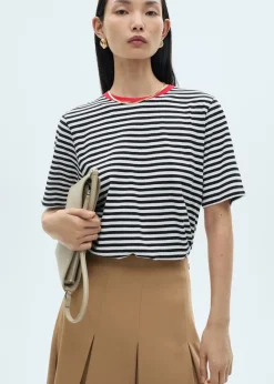 MANGO Koszulki*Koszulka w paski 100% bawełna