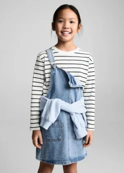 Dzieci MANGO Koszulki I Topy*Koszulka w paski 100% bawełna