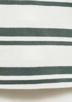 Dzieci MANGO Koszulki*Koszulka w paski 100% bawełna