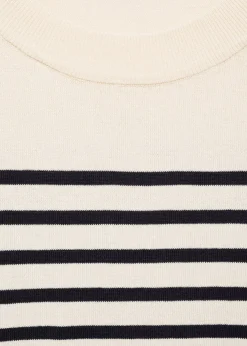 MANGO Koszulki*Koszulka w paski na guziki