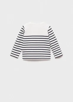Dzieci MANGO Koszulki*Koszulka w paski z długiem rękawem