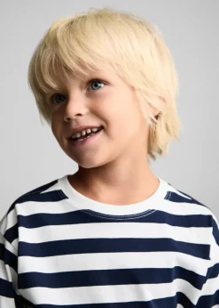 Dzieci MANGO Koszulki*Koszulka w paski z długiem rękawem