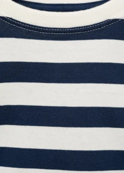 Dzieci MANGO Koszulki*Koszulka w paski z długiem rękawem